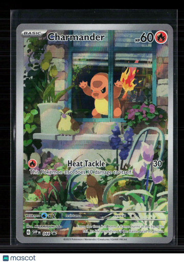 2023 Scarlet & Violet Charmander Holo Black Star Promo FA #SVP EN 044