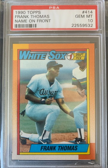 1990 Frank Thomas - Rookie Card PSA 10