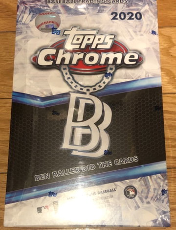 2020 topps chrome baller sealed box