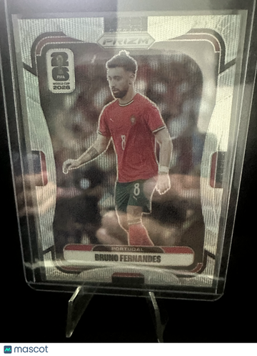 2026 Panini Prizm FIFA World Cup Bruno Fernandes #353 Wave
