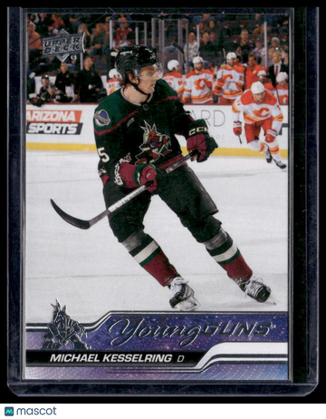 2023-24 Upper Deck Michael Kesselring #481 RC