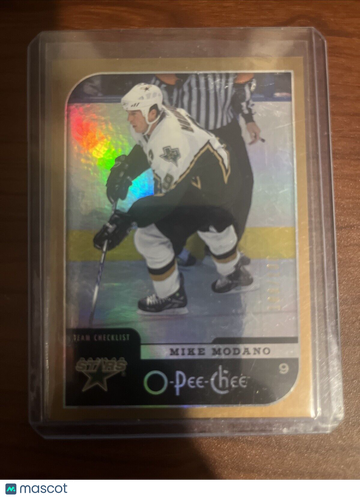 2006-07 O-Pee-Chee Mike Modano #680 Rainbow Foil Checklist