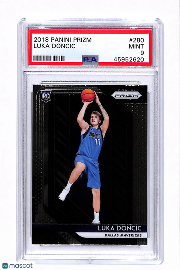 2018 Panini Prizm Luka Doncic #280 PSA 9