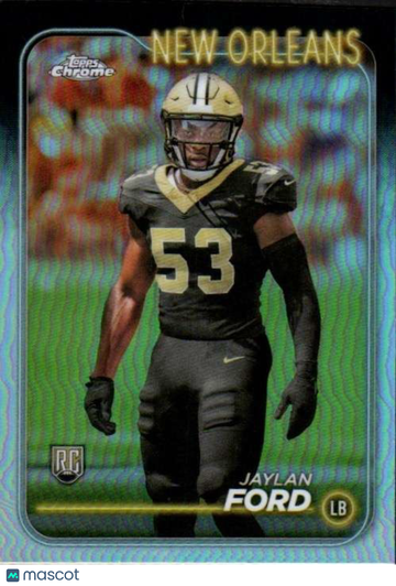 2024 Topps Chrome - Refractor Jaylan Ford #269