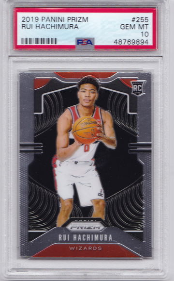 Rui Hachimura 2019 Prizm PSA 10 