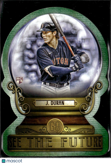 Jarren Duran 2022 Topps Gypsy Queen See The Future /99 Boston Red Sox
