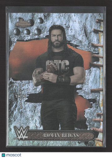 2025 Topps Chrome WWE Cactus Jack Roman Reigns #25 Refractor