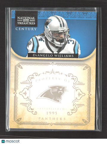 2012 Panini Playoff National Treasures Century DeAngelo Williams #21