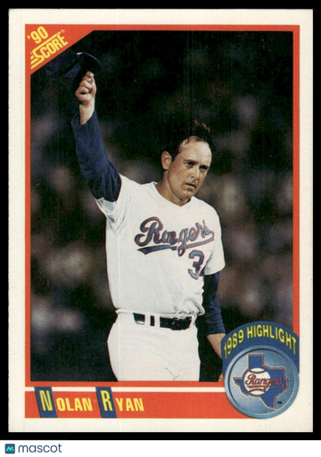 1990 Score Nolan Ryan #696