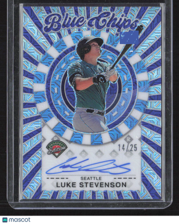 2025 nini Prospect Edition Blue Chips Auto Luke Stevenson #BCS-LS Mojo Autograph