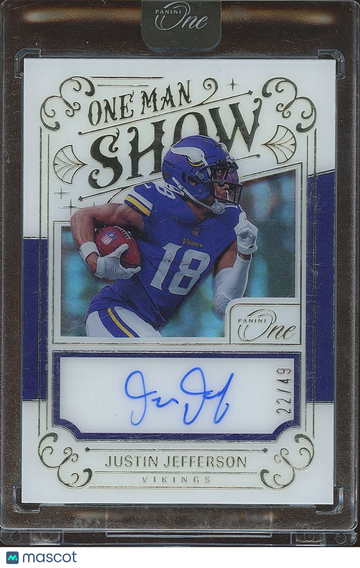 2022 Justin Jefferson Panini Authentic