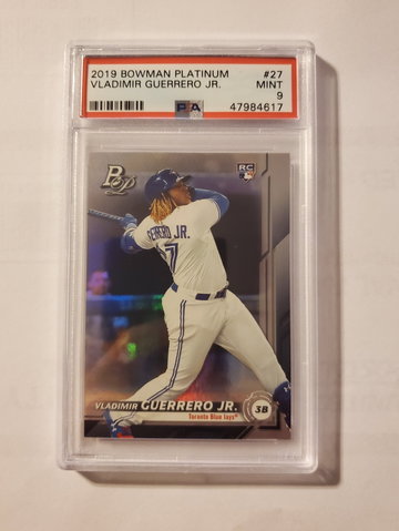 Vladimir Guerrero Jr. 2019 Bowman Platinum PSA 9
