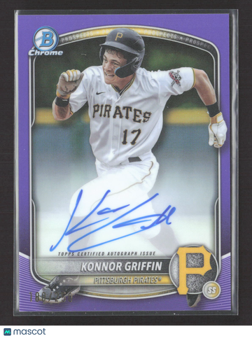 2025 Bowman Chrome Konnor Griffin #CPA-KG Purple /250
