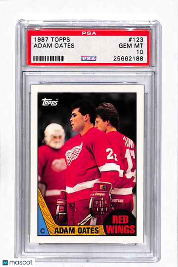 1987 Topps Adam Oates #123 PSA 10