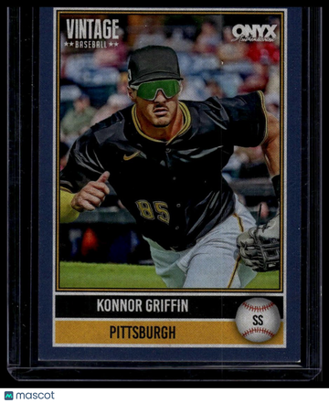2026 Onyx Vintage Konnor Griffen #VA-KOGR Blue Bordered SN125