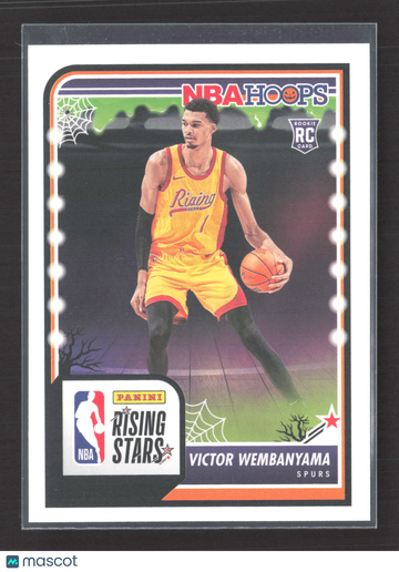 2023 Panini NBA Hoops Haunted Hoops Rising Stars Victor Wembanyama #282 RC