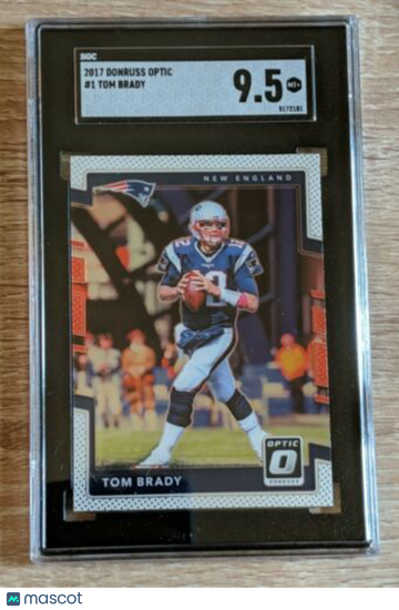 2017 Tom Brady #1 SGC