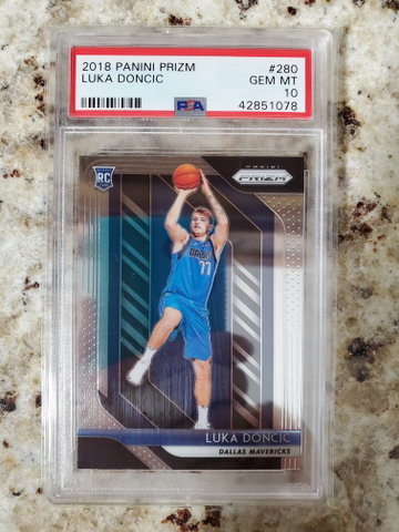 2018 Prizm LUKA DONCIC PSA 10