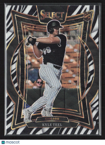 2025 Panini Select Baseball Kyle Teel #66 Prizm