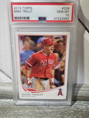 2013 Topps Mike Trout psa 10
