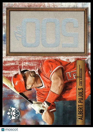 2018 Panini Diamond Kings Albert Pujols #500-AP The 500