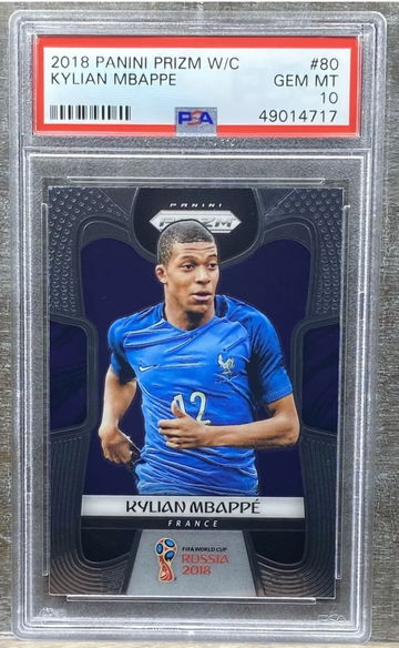 Kylian Mbappe 2018 Prizm World Cup