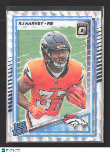 2025 Panini Donruss Optic Prizm RJ Harvey #208 075/300