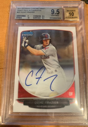 Clint Frazier 2013 Bowman Chrome Auto