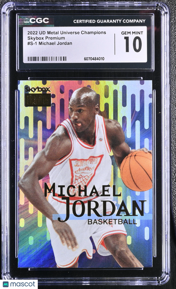 2022 UD Metal Universe Champions Skybox Premium #S-1 CGC 10