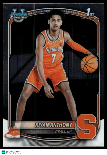 2025-26 Bowman Kiyan Anthony #BCP-4 Chrome Prospects