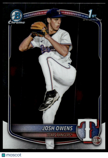 2025 Bowman Draft Josh Owens #BDC-119 Chrome