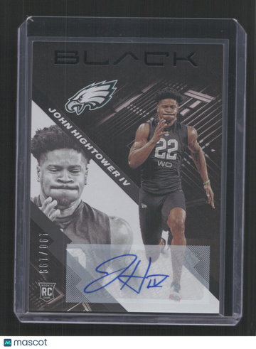 2020 PANINI BLACK FOOTBALL Isaiah Hodgins #164 Rookies Autographs SN,RC,AU,/199