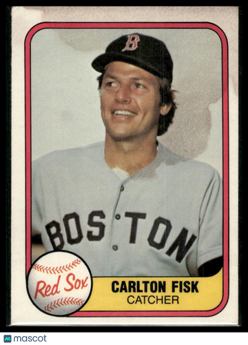 1981 Fleer Carlton Fisk #224