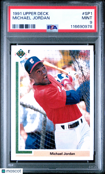 1991 Upper Deck Michael Jordan #SP1 PSA 9