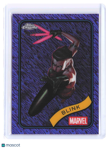 2025 Topps Chrome Marvel Blink 33/75 #48