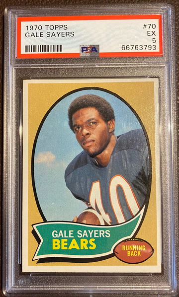 1970 Topps Gale Sayers #70