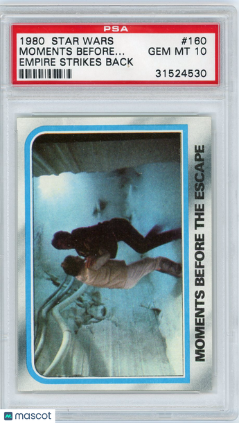 1980 Star Wars Empire Strikes Back Moments Before.. . #160 PSA 10