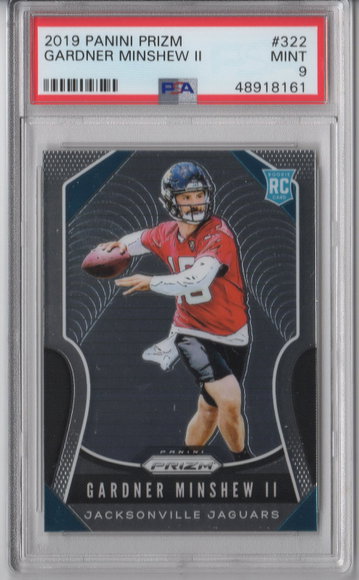 2019 Prizm Gardner Minshew II PSA 9