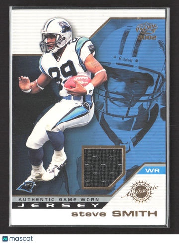 2002 Pacific Authentic Game-Worn Jersey Steve Smith #7 Authentic Game-Worn Jersey