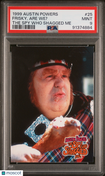 1999 Austin Powers The Spy Who Shagged Me Frisky, Are We? #25 PSA 9