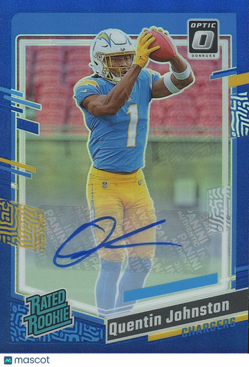 2023 Quentin Johnston Rookie Panini Authentic