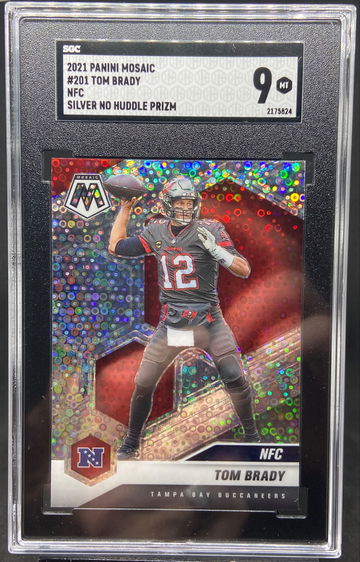 Tom Brady 2021 Mosaic No Huddle NFC SGC 9