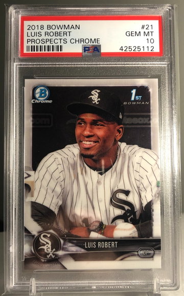 2018 BOWMAN CHROME LUIS ROBERT