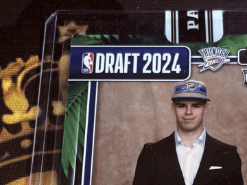 2024-25 Panini Instant NBA Draft Night Nikola Topic #DN-8 Green SN RC