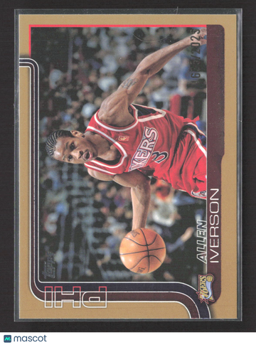 2025 Topps Flagship Allen Iverson #253 Gold