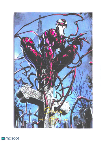 2026 Marvel Spider-Man Carnage #77 COLLECTOONS Trading Card