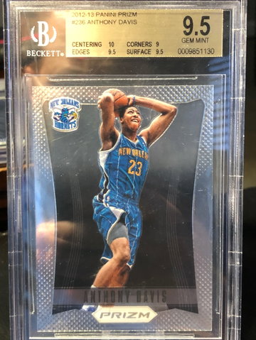 Anthony Davis Prizm Rookie BGS 9.5
