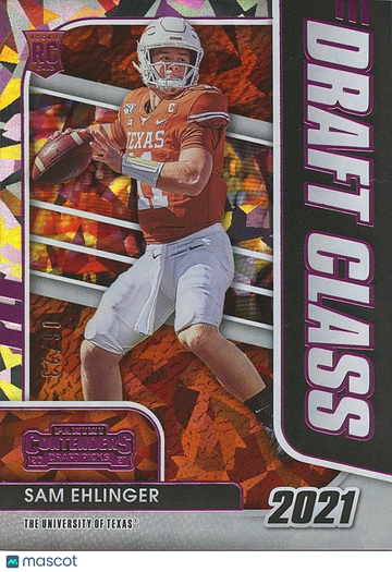 2021 Sam Ehlinger Cracked Ice Rookie