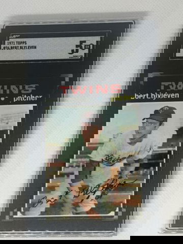 1971 Topps #26 Bert Blyleven Minnesota Twins SGC 5 EX