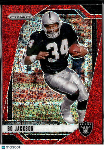Bo Jackson 2024 Panini Prizm Red Mosaic Los Angeles Raiders